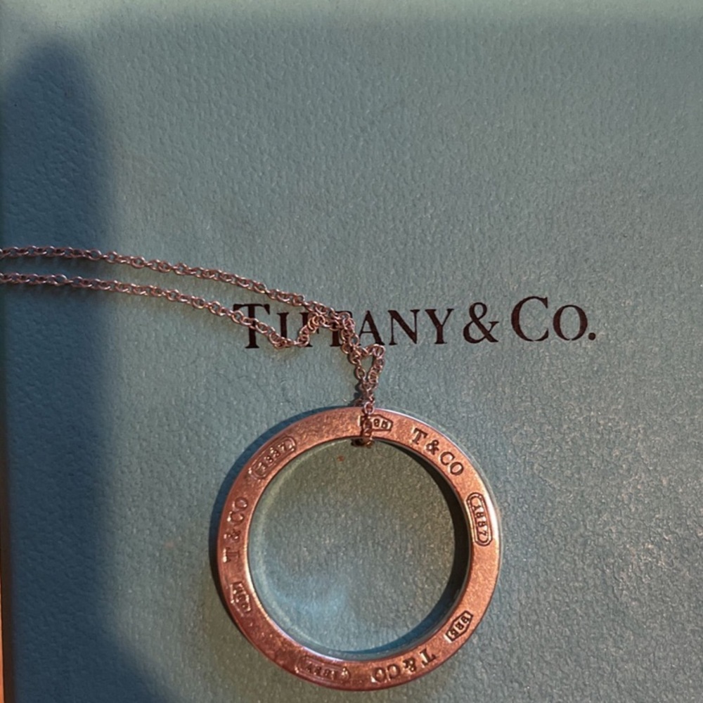 COPY - Tiffany and co 1837 circle necklace